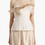 Khaite - Sal Top in Cream