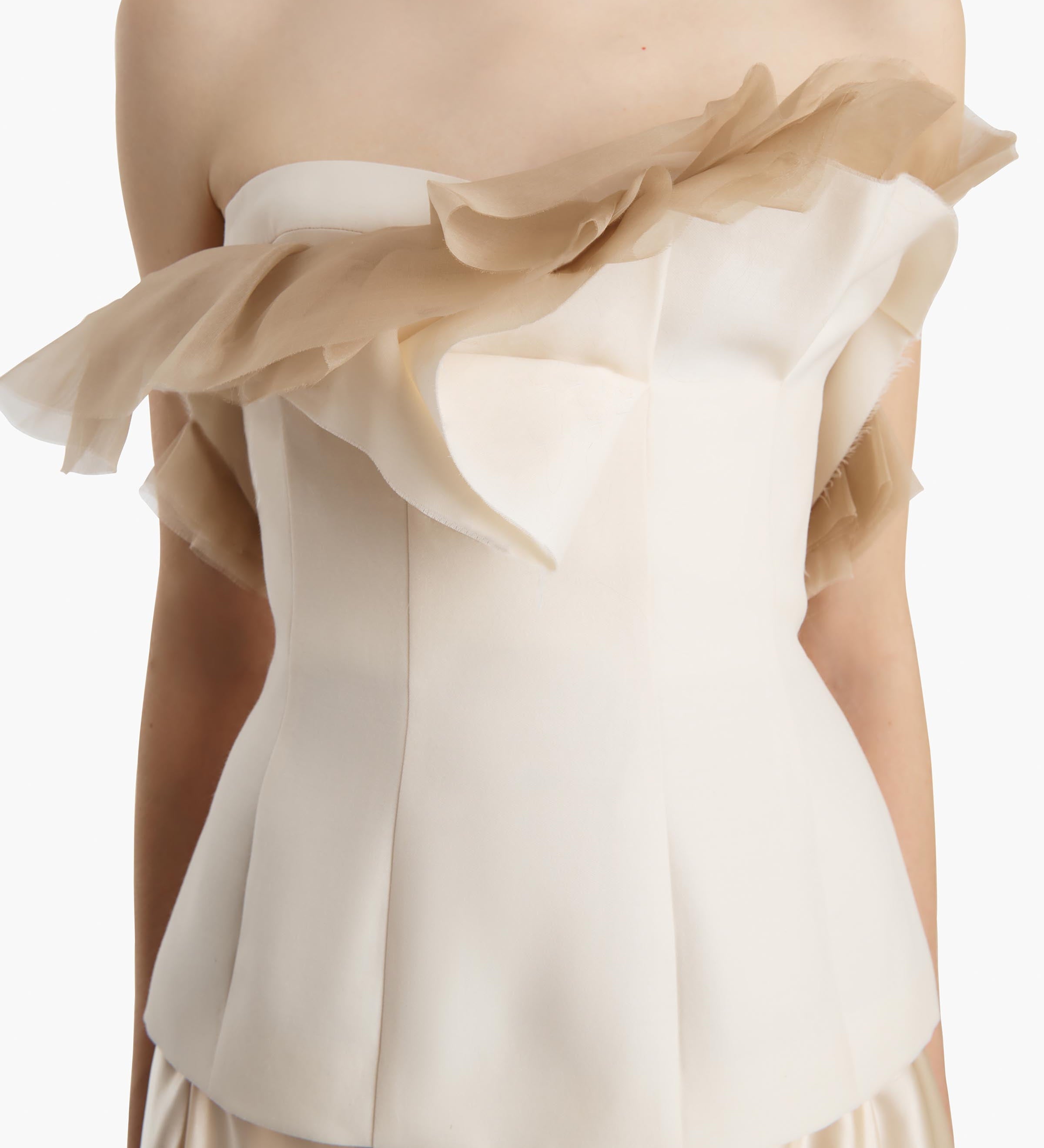 Khaite - Sal Top in Cream