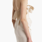 Khaite - Salm Dress in Cream