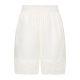 Posse - SALMA BERMUDA SHORT - VINTAGE WHITE