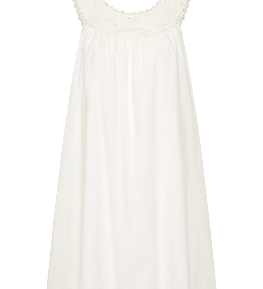Posse - SALMA MINI DRESS - VINTAGE WHITE
