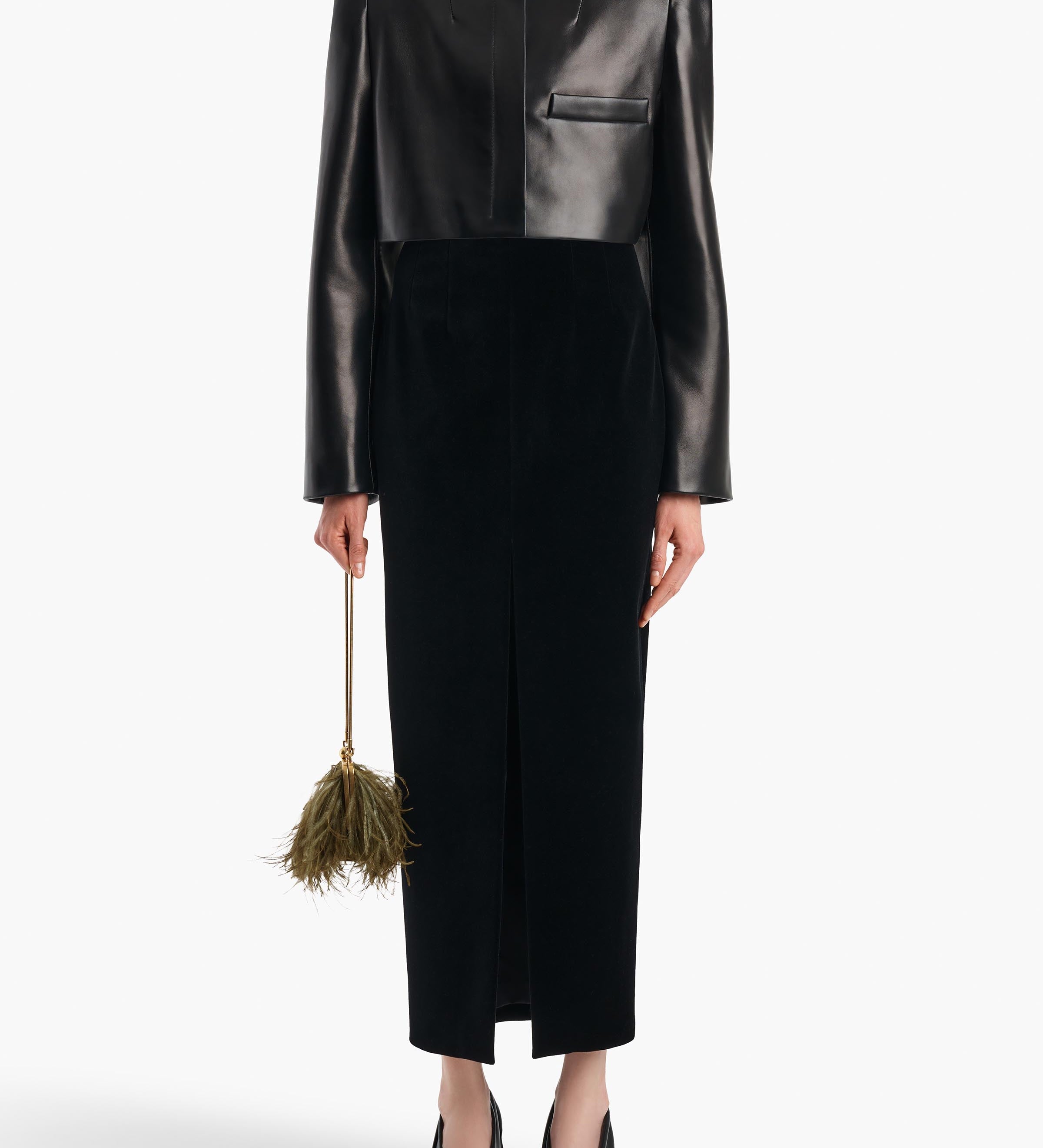 Khaite - Samo Jacket in Black Leather