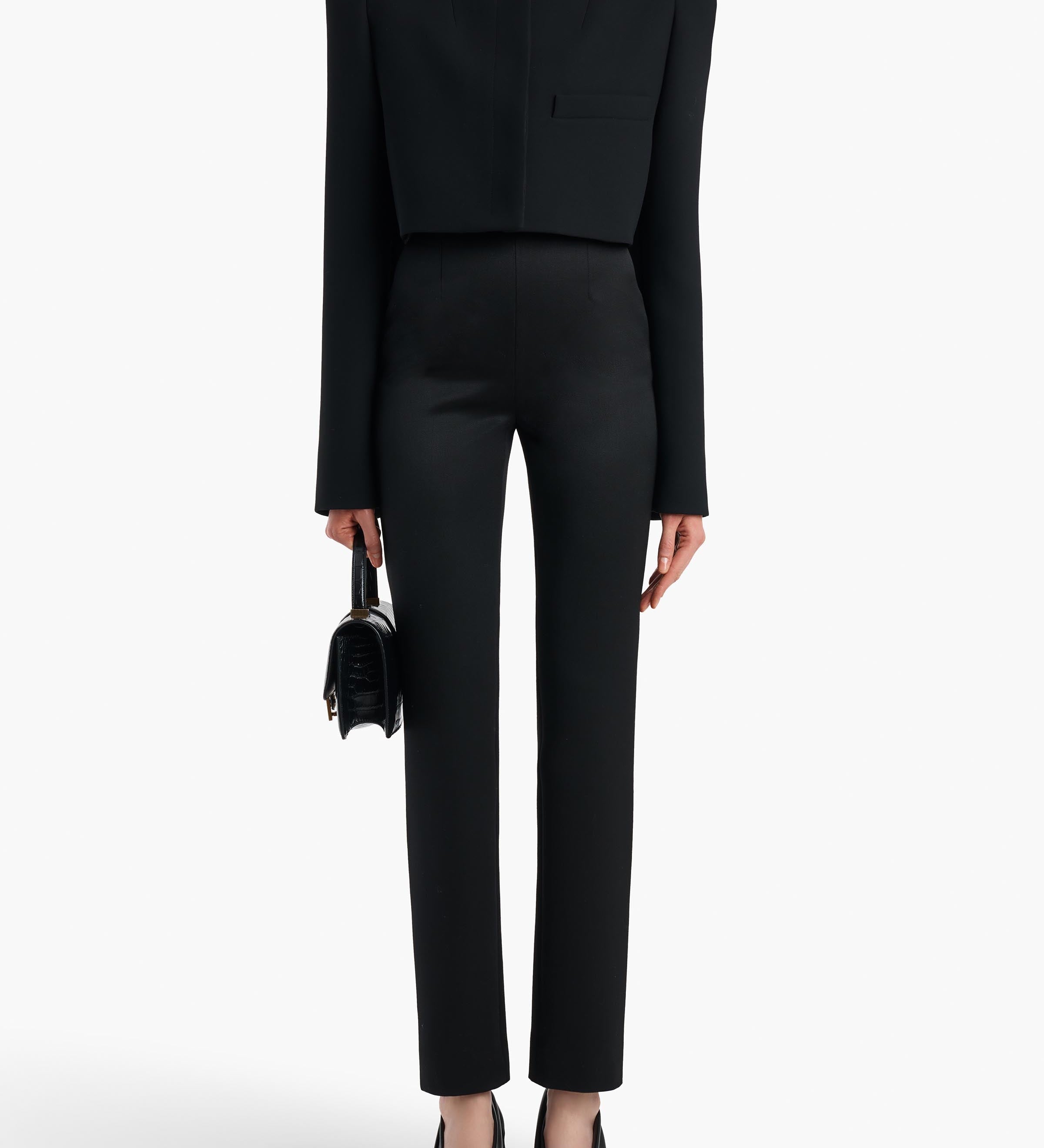 Khaite - Samo Jacket in Black Crepe