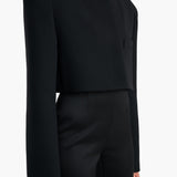 Khaite - Samo Jacket in Black Crepe