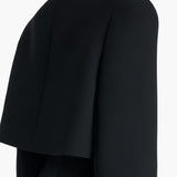 Khaite - Samo Jacket in Black Crepe