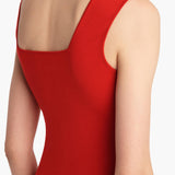 Khaite - Sani Top in Fire Red