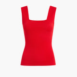 Khaite - Sani Top in Fire Red