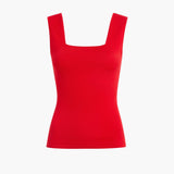Khaite - Sani Top in Fire Red