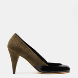 Le Monde Beryl - Kim Sion Sable Pump / Khaki Black Suede