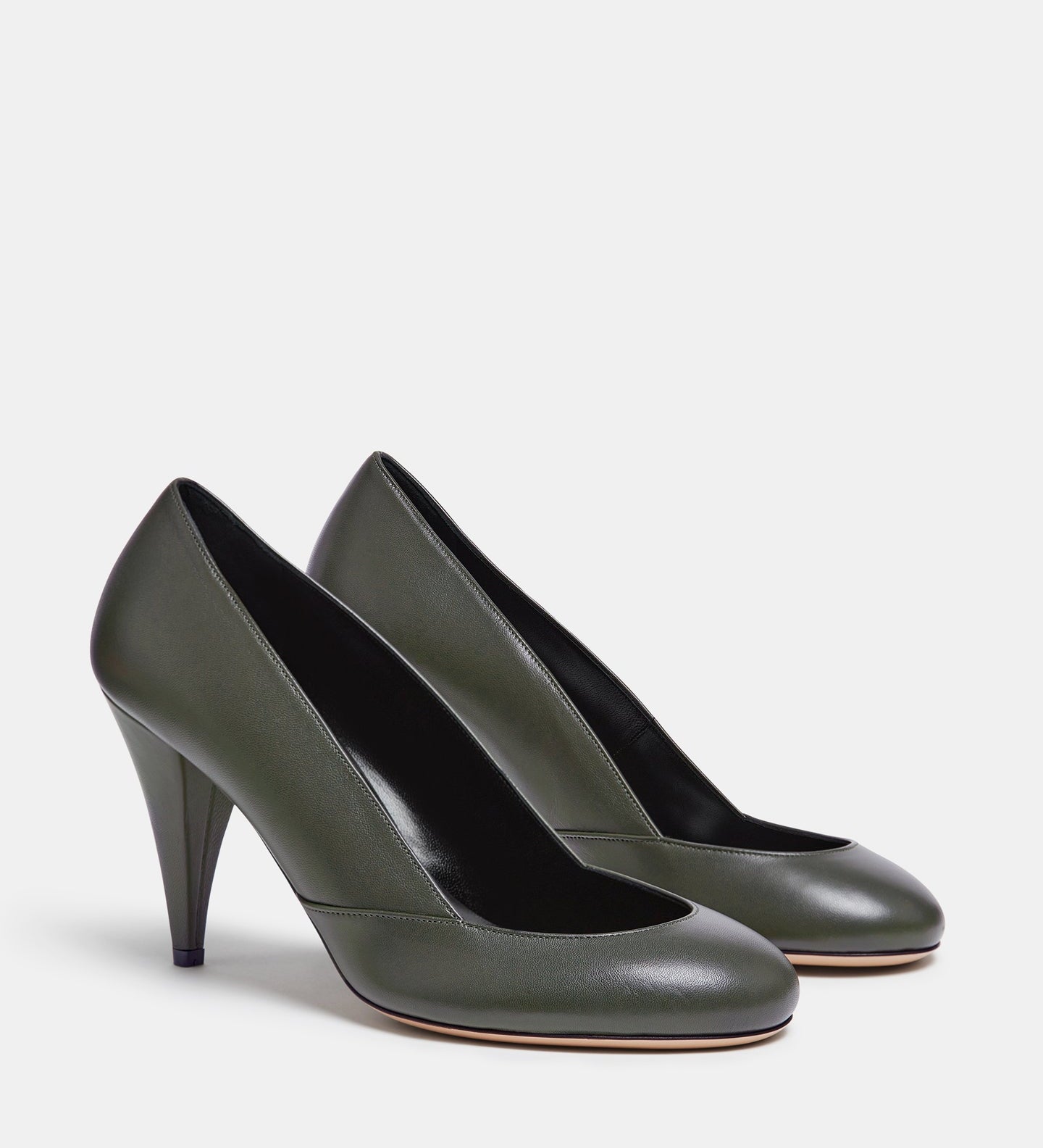 Le Monde Beryl - Kim Sion Sable Pump / Khaki Leather