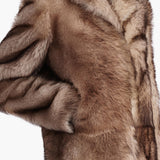 Khaite - Saphra Shearling Coat in Natural
