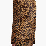 Khaite - Saraphina Jacket in Leopard Print Haircalf