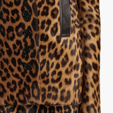 Khaite - Saraphina Jacket in Leopard Print Haircalf
