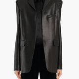 Khaite - Sarmine Jacket in Black Leather