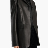 Khaite - Sarmine Jacket in Black Leather