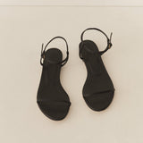 DÔEN - SARTENE SANDAL -- BLACK NAPPA