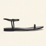DÔEN - SARTENE SANDAL -- BLACK NAPPA