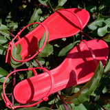 DÔEN - SARTENE SANDAL -- RED NAPPA
