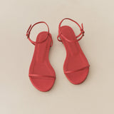 DÔEN - SARTENE SANDAL -- RED NAPPA