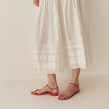 DÔEN - SARTENE SANDAL -- RED NAPPA