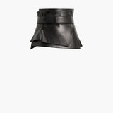 Khaite - Saskia Belt in Black