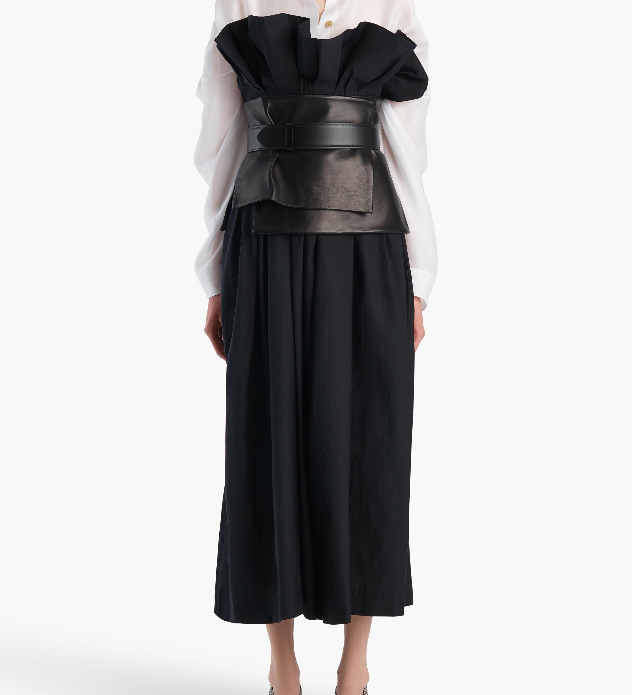 Khaite - Saskia Belt in Black