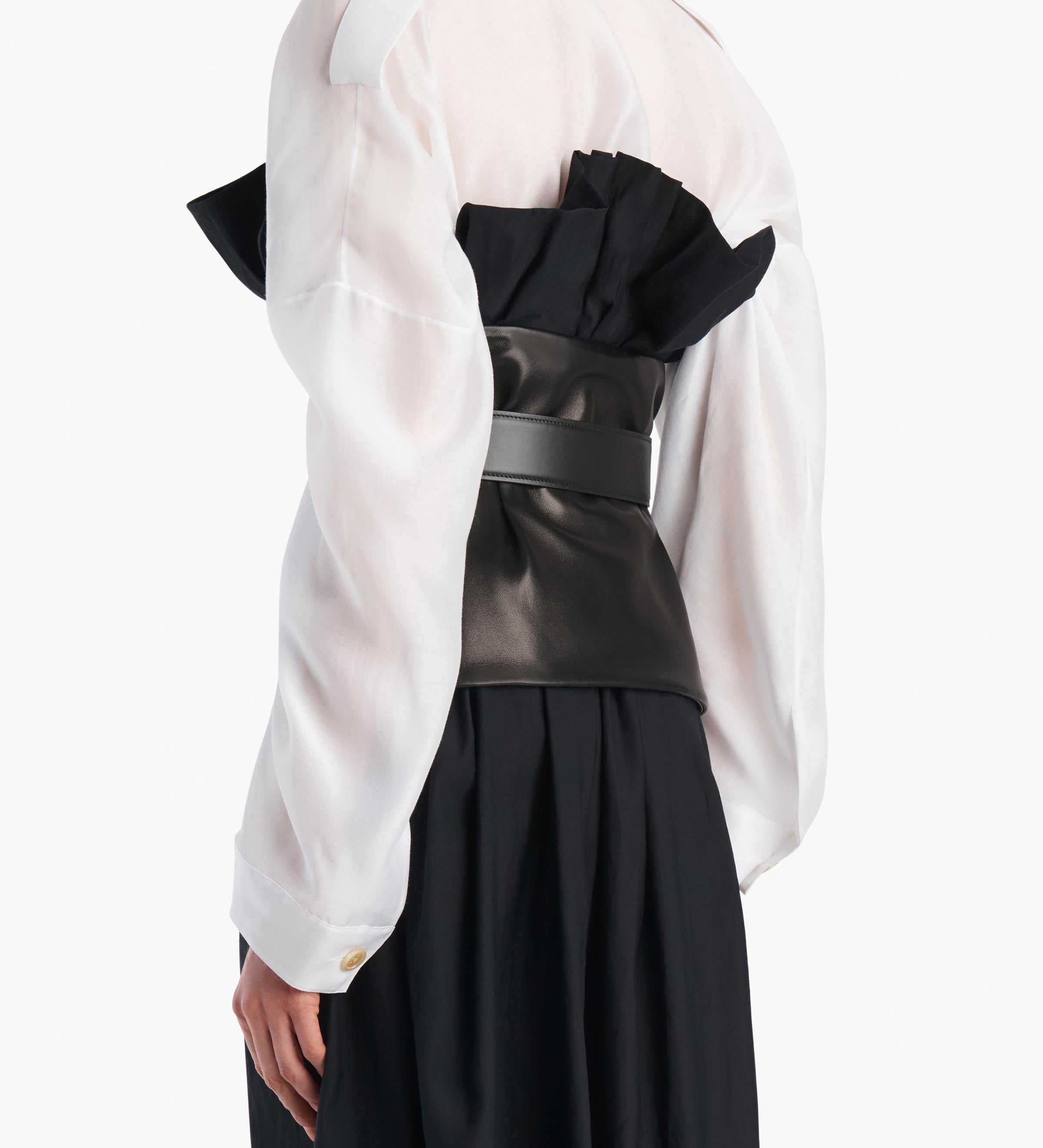 Khaite - Saskia Belt in Black
