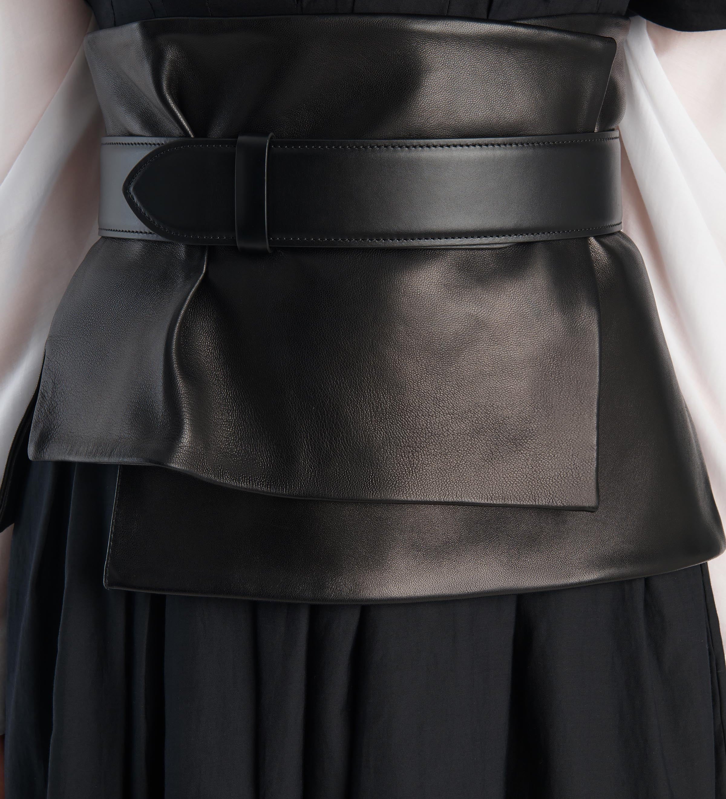 Khaite - Saskia Belt in Black