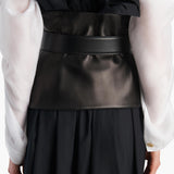 Khaite - Saskia Belt in Black