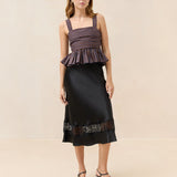 Loeffler Randall - Saskia Silk Skirt