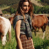 DÔEN - SASKIA SKIRT -- CORNWALL PLAID