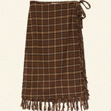 DÔEN - SASKIA SKIRT -- CORNWALL PLAID