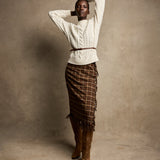 DÔEN - SASKIA SKIRT -- CORNWALL PLAID