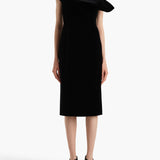 Khaite - Sato Dress in Black Velvet