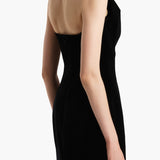 Khaite - Sato Dress in Black Velvet