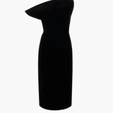 Khaite - Sato Dress in Black Velvet
