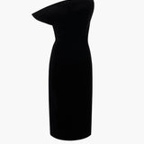 Khaite - Sato Dress in Black Velvet