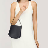 SAVETTE - Bucket in Black Mixed Leathers