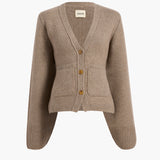 Khaite - Scarlet Cardigan in Barley