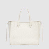 Metier - Chameleon 41 Oversized Diamond Jacquard Grey with Bianco