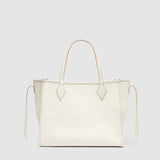 Metier - Chameleon 34 Oversized Diamond Jacquard Grey with Bianco