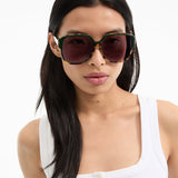 Veronica Beard - Brigitte Oversized Sunglasses