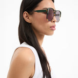 Veronica Beard - Brigitte Oversized Sunglasses