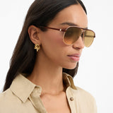 Veronica Beard - Farrah Aviator Sunglasses