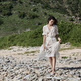 DÔEN - SEBASTIANE SKIRT -- SEA SALT