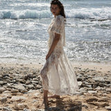 DÔEN - SEBASTIANE SKIRT -- SEA SALT