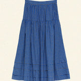 DÔEN - SEBASTIANE SKIRT -- CASSIS CHECK