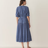 DÔEN - SEBASTIANE SKIRT -- CASSIS CHECK