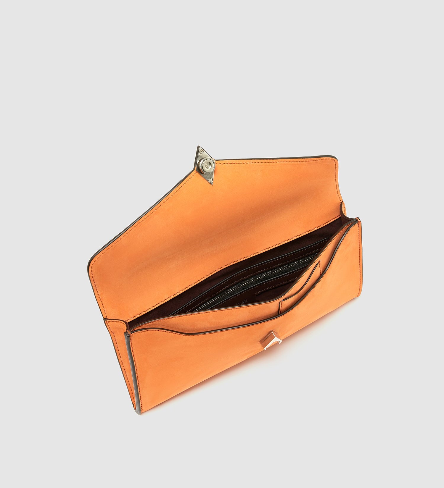 Metier - Edge Clutch Nubuck Tangerine