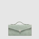 Metier - Edge Clutch Suede Terra